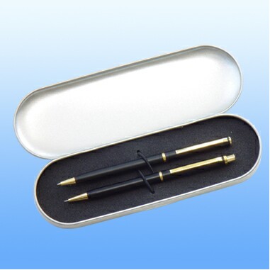 Brass Pen & Pencil Set