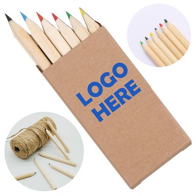 3.5 Inch 6 Colors Pencils Set